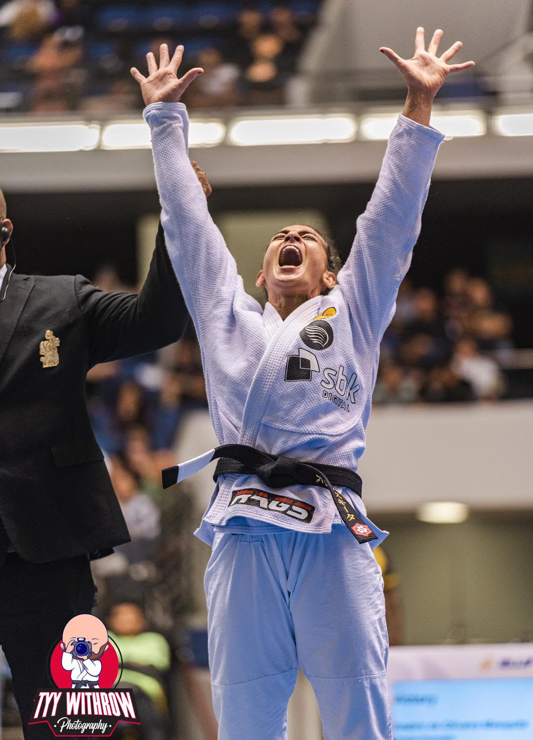 Os Dez Ouros De Bia Mesquita No Mundial De Jiu Jitsu MMA Center