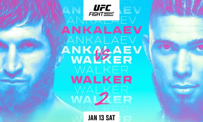 Ufc Vegas R Sultats En Direct Et Faits Saillants De Ankalaev