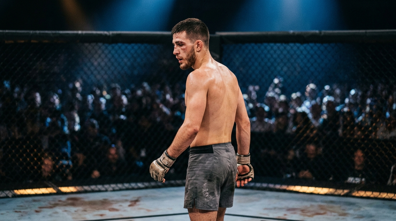 UFC Vegas 121 : Raul Rosas Jr. stoppe Raoni Barcelos sur un slam au 5e round