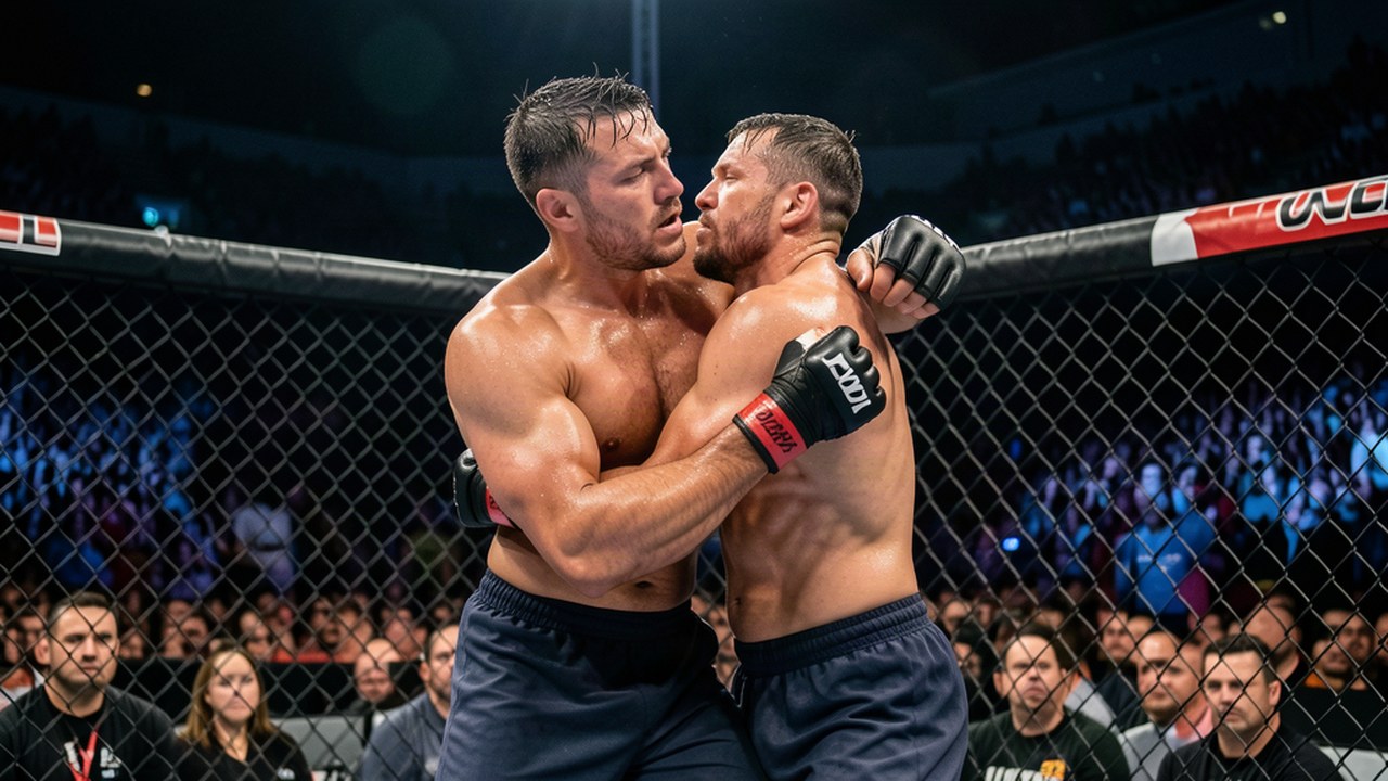 Brendan Allen étrangle Duncan au 5e round de l'UFC Vegas 122