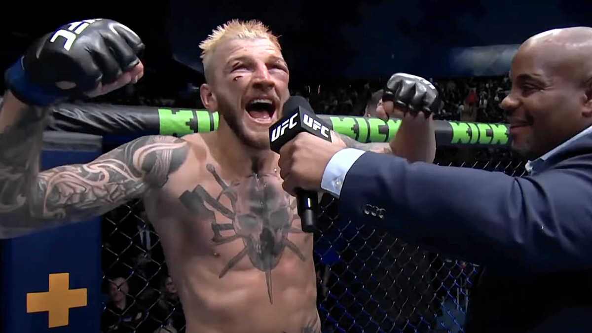 Salahdine Parnasse finit Dan Hooker dès le premier round pour ses débuts à l'UFC Paris