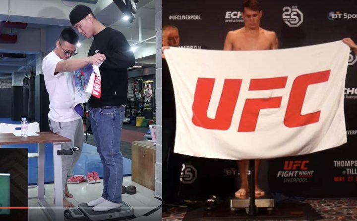 Un zombie coréen montre les secrets de la tricherie lors des pesées UFC