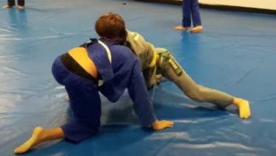 Kid with 4 Years Of Wrestling Grapples Kid with 2 Years of Jiu-Jitsu
