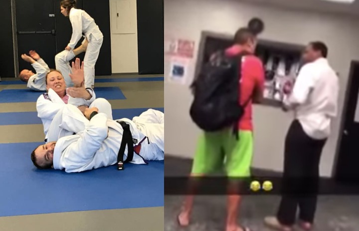 Guy Enters MMA/BJJ Gym & Starts Acting Very Strange