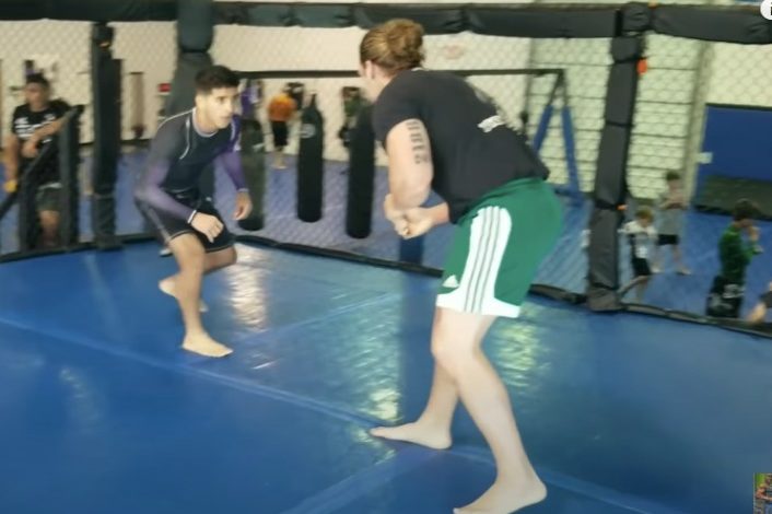 250lb Bodybuilder Tries His Luck with 150lbs Jiu-Jitsu World Champion Matheus Gabriel