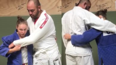 Ronda Rousey Shows The Judo Waist Grip, The Perfect Way To Face a Larger Opponent
