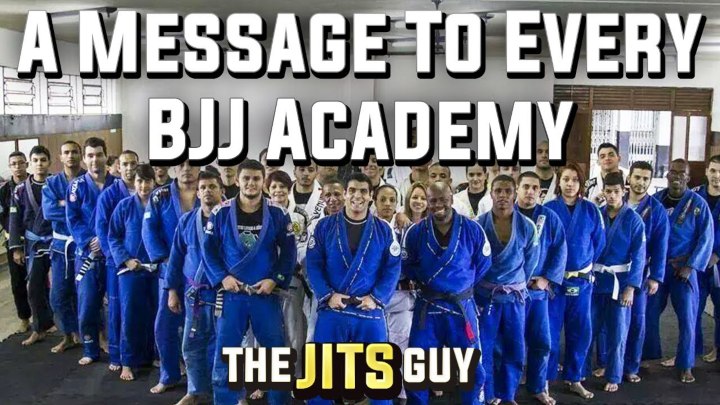 Un message à chaque Académie BJJ - 