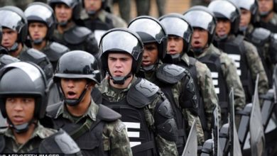 Special Unarmed Jiu-Jitsu Police Unit Deals With Rioters in Brazil