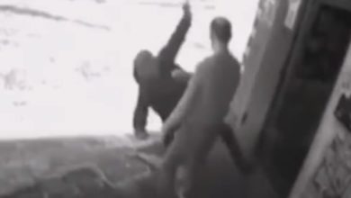 [Video]: Shopkeeper uses Elegant Judo move Against Drunk Vandals who Kicked the door of his store