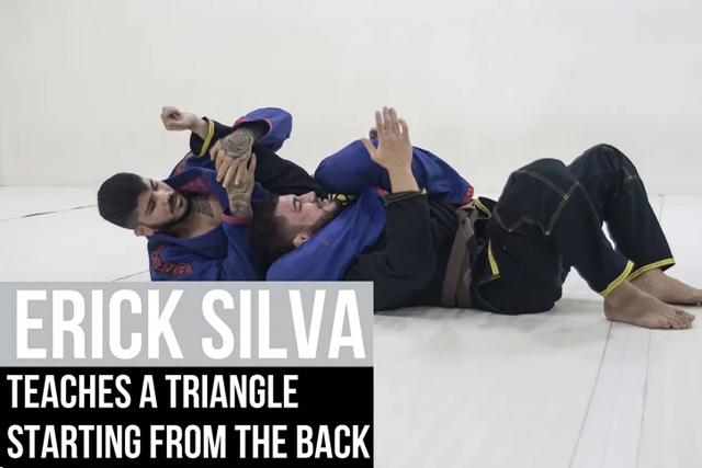 Erick Silva enseigne comment appliquer un triangle à partir de l'arrière