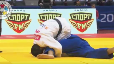 This Strangle Put A Judo Olympian To Sleep