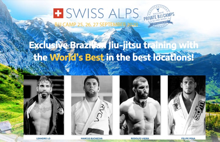 Dream Camp w/ Buchecha, Rodolfo, Lo, Preguica in Swiss Alps