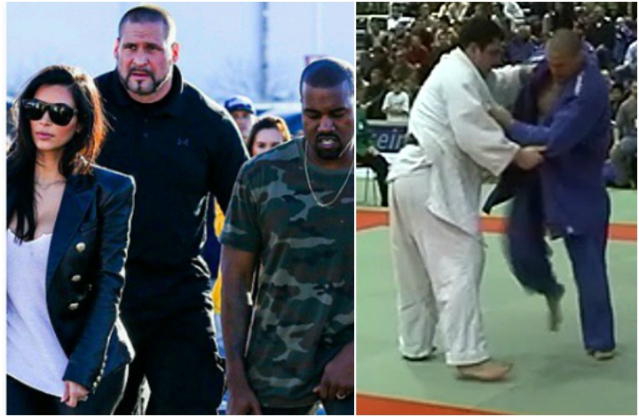 Le champion autrichien de judo est le garde du corps de Kanye West et Kim Kardashian