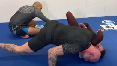 Neil Melanson Teaches The Tightest BJJ Arm Triangle Using Just One Arm