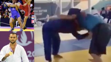 When a World Class Wrestler Grapples a World Class Judoka