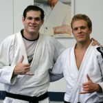 Nic_Gregoriades_right_with_his_teacher_Roger_Gracie