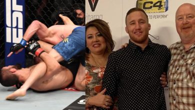 Cormier: “Khabib Chose Triangle Because He didn’t Want to Hurt Gaethje in Front of Parents”