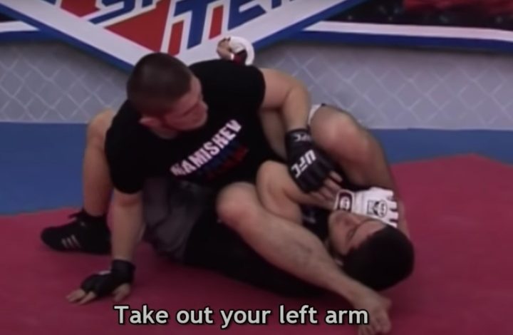 Khabib Teaching an Armbar From S-Mount & Other Grappling Positions