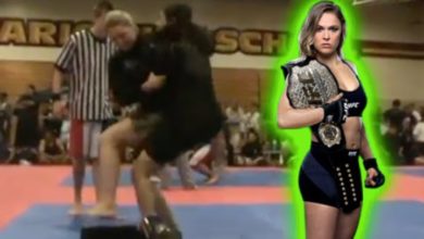 Ronda Rousey Competing at Jiu-Jitsu No-Gi Grappling Tournament