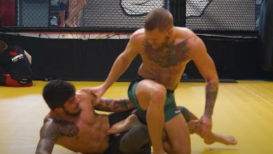 New Footage of Conor McGregor Grappling Dillon Danis