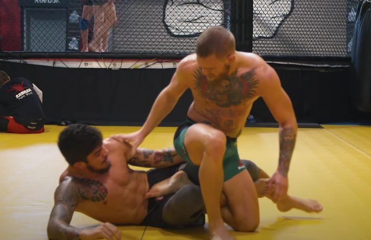 New Footage of Conor McGregor Grappling Dillon Danis