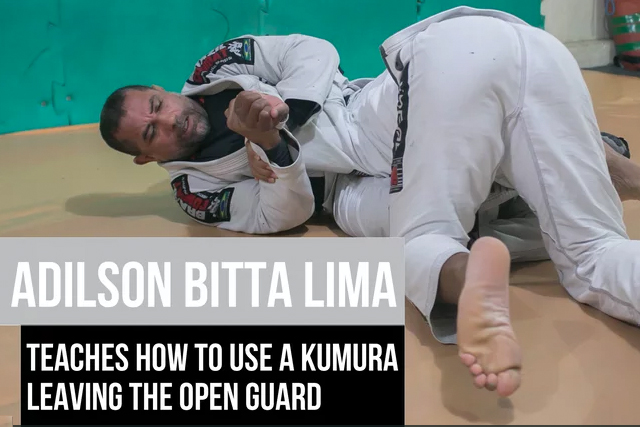 Apprenez une attaque de kimura de la garde ouverte