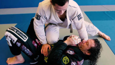 Escape The Knee On Belly In Jiu Jitsu With This Funky Technique