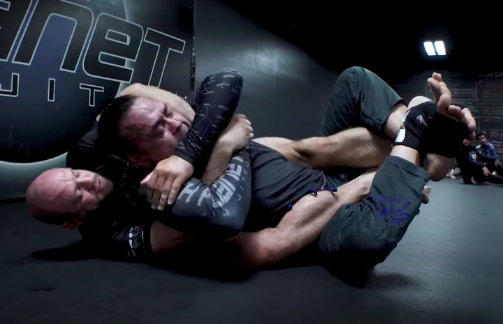 Eddie Bravo & Brandon Mccaghren Doing EBI OT rounds at 10th Planet HQ
