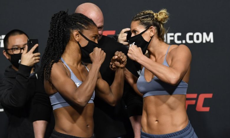 Angela Hill contre Ashley Yoder retirée de l'UFC Vegas 20