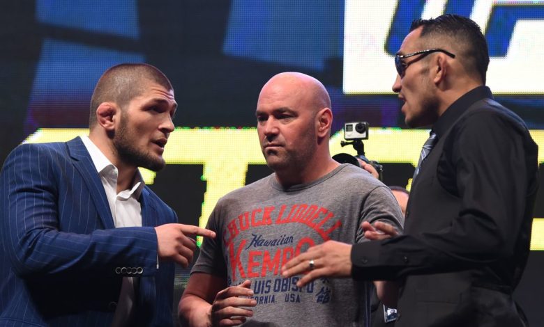 Khabib Nurmagomedov jure qu'il n'a jamais considéré Tony Ferguson comme un `` poids léger d'élite ''