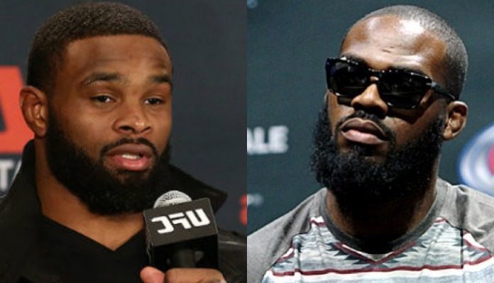Tyron Woodley et Jon Jones