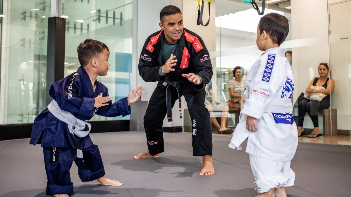 jiu-jitsu pour les enfants