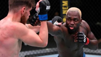 Derek Brunson cracks Edmen Shahbazyan at UFC Vegas 5