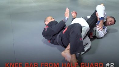 Surprise Knee Bars To Set Up From Half Guard