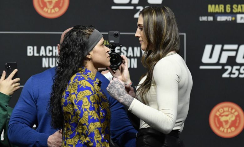 Introduction aux cartes de combat UFC 259: Amanda Nunes contre Megan Anderson