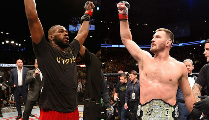 Jon Jones, Stipe Miocic, Daniel Cormier 