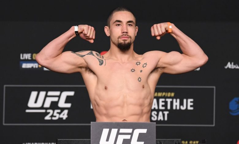 Robert Whittaker devient le favori des paris sur Kelvin Gastelum lors de l'événement UFC Vegas
