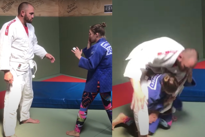 Ronda Rousey Drop Seoinage et comment le faire même si vous avez de mauvais genoux