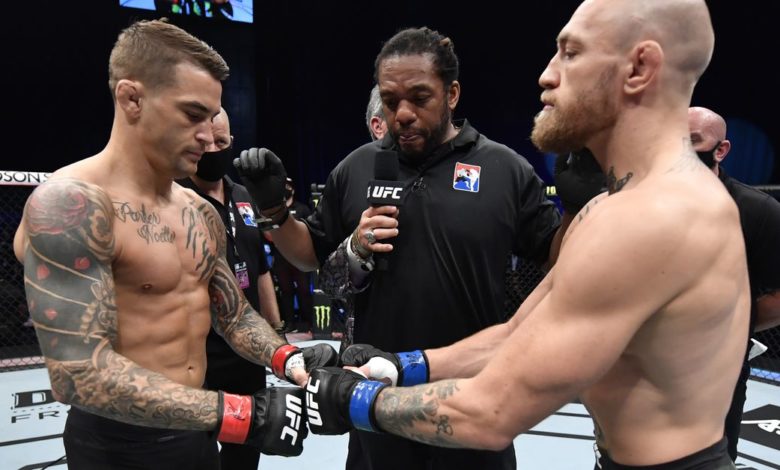 Conor McGregor annonce `` C'est réservé '' et menace de `` détruire '' Poirier dans une trilogie