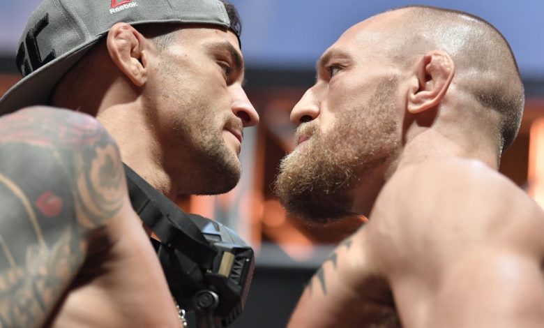 Conor McGregor explose sur le problème de la charité de Poirier et menace de se retirer de l'UFC 264