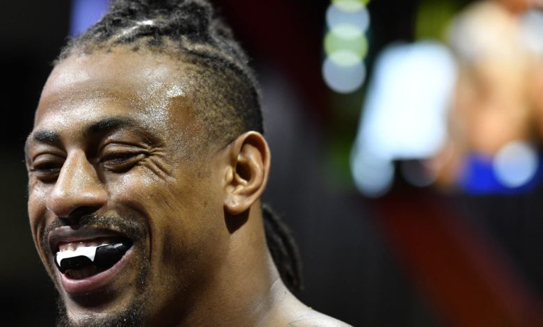 `` Le prince est verrouillé et chargé '' - Greg Hardy fait allusion à l'affrontement de Tai Tuvasa à l'UFC 264