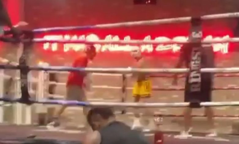 Mike Perry divulgue des images de combat de Jake Paul et répond au commentaire du `` travail léger ''