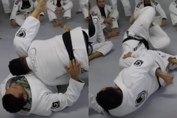 Renzo Gracie les envoie voler avec ce compteur au Pass Over Under