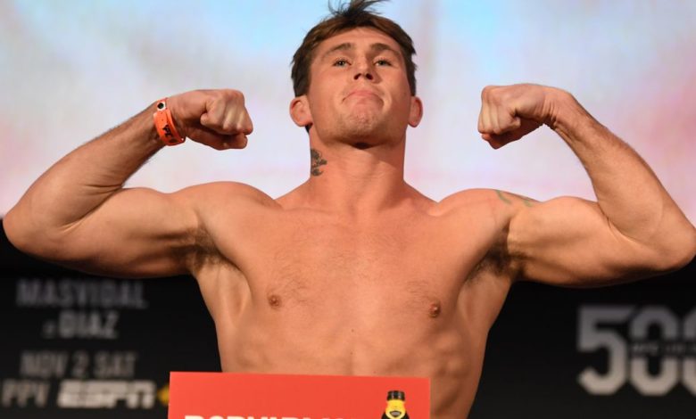 `` Tu allais être mon combat le plus facile '' - Darren Till claque le `` sac de frappe ambulant '' Marvin Vettori