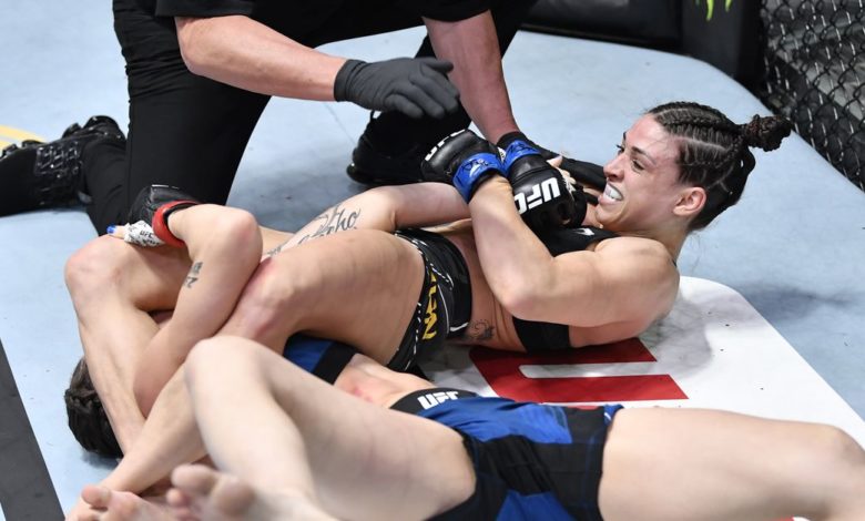 UFC Vegas 23: Les pros réagissent à la victoire de Mackenzie Dern au premier tour du brassard contre Nina Nunes