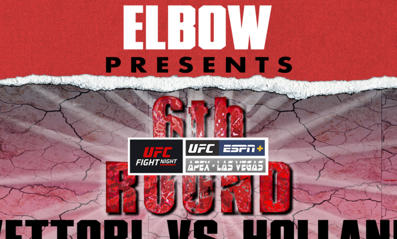 UFC Vegas 23: 'Vettori vs Holland' - Spectacle d'après-combat du 6e tour