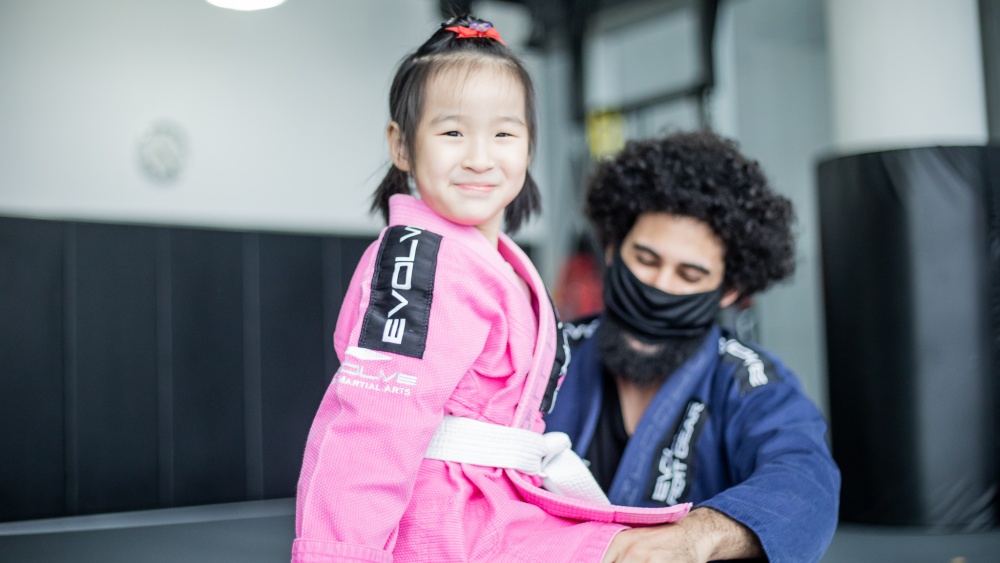 bjj enfant heureux