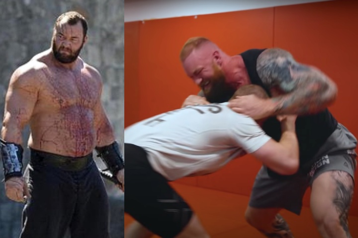 Après avoir soumis une ceinture noire BJJ, GOT's The Mountain essaie de s'attaquer à Gunnar Nelson