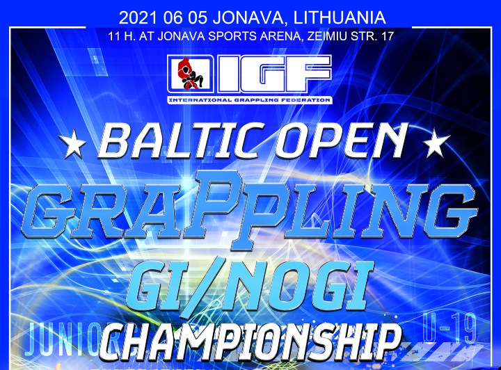 BALTIC OPEN GRAPPLING CHAMPIONSHIP Gi & No Gi, 5 JUIN 2021
