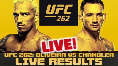 UFC 262 live results Charles Oliveira vs Michael Chandler